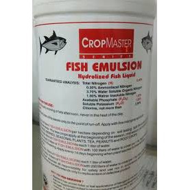 [SIEURE] Phân bón cao cấp Đạm cá Mỹ FISH EMULSION 1L hàng đẹp, phân phối chuyên nghiệp.