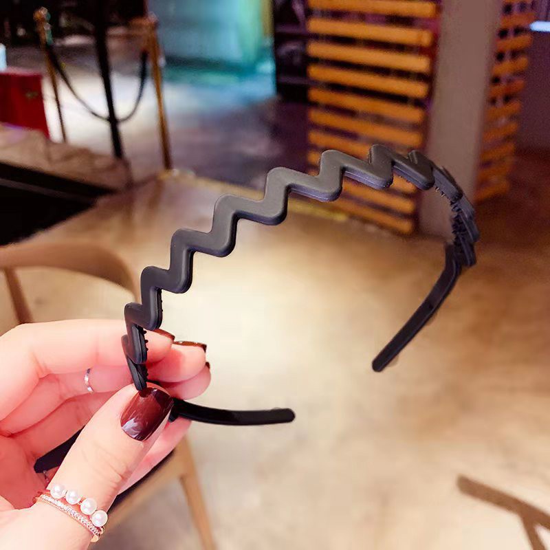 Băng Đô Gợn Sóng Chống Trượt Thiết Kế Đơn Giản Thời Trang 2022