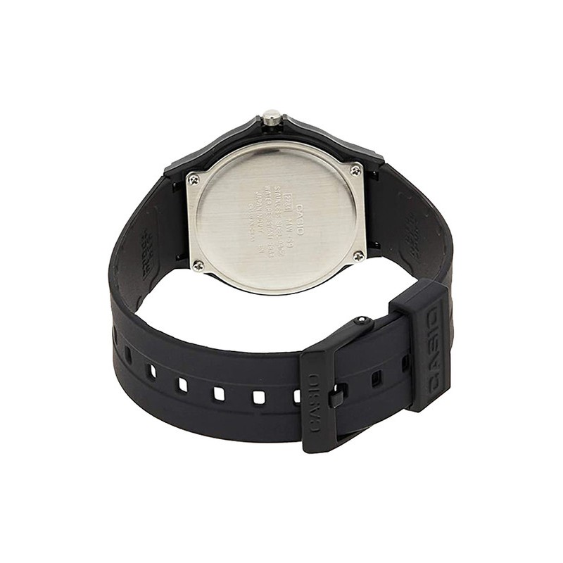Đồng hồ nữ dây nhựa Casio MW-59-1BVDF chính hãng`