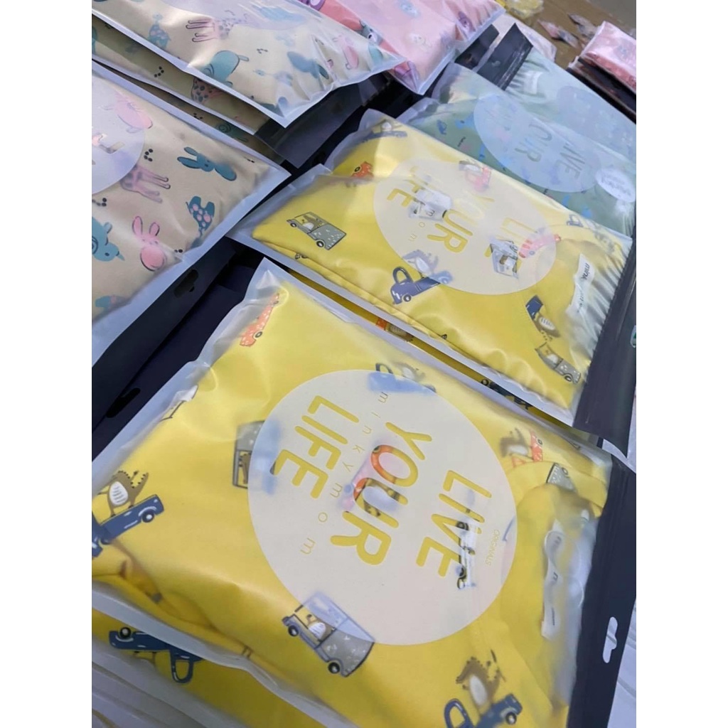 Quần áo dài tay cho bé, bộ thu đông dài tay cho bé trai bé gái MINKY MOM họa tiết bò vằn, bộ thun cotton dài tay cho bé