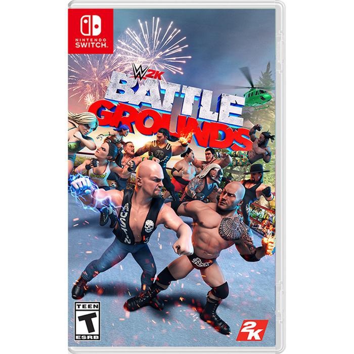 Mô Hình Máy Chơi Game Nintendo Switch Wwe 2k Battleground Us