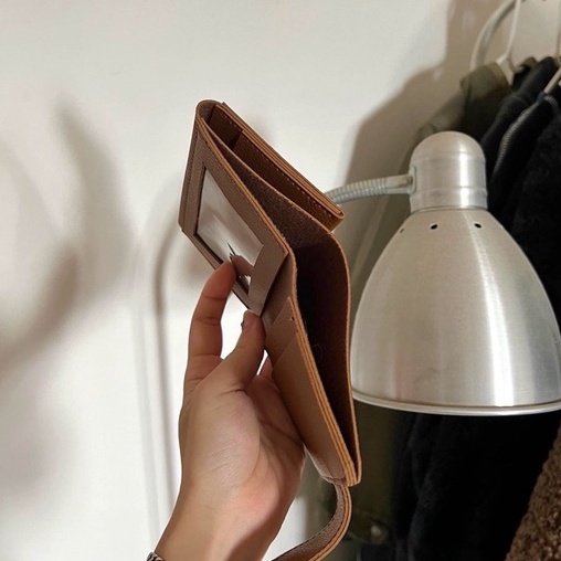 Ví da nữ Handmade Flippy Wallet Onetothree