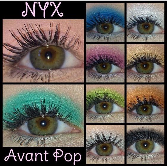 Bảng Màu Mắt 10 ô NYX Avant Pop