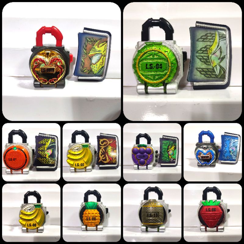 Tổng Hợp Đồ Chơi DX Lockseed ( Siêu Nhân Kamen Rider Gaim )