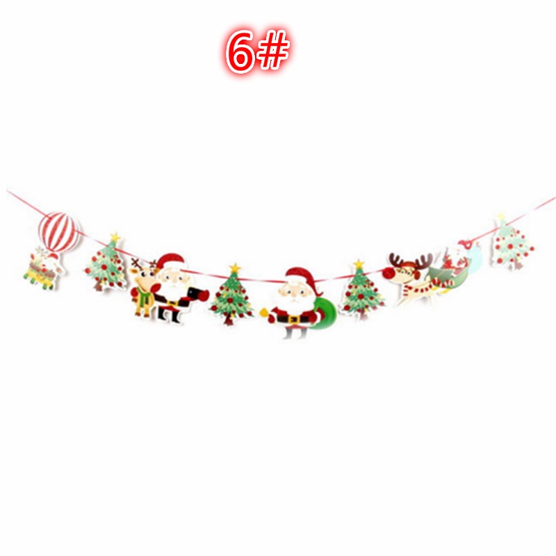 Dây Treo Trang Trí Giáng Sinh Hình Hoạt Hình Dễ Thương