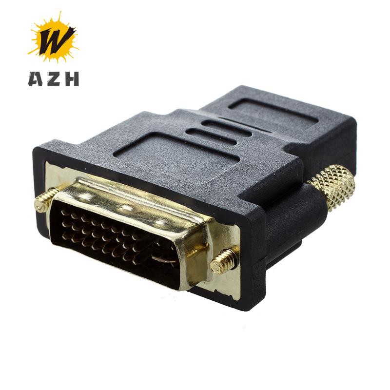 Gold Plated Hdmi Female To Dvi-I Dvi 24+5 Male Video Adaptor Converter