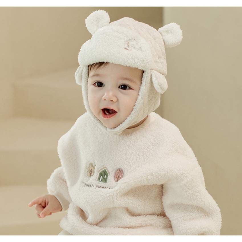 Áo lông siêu mềm mại nội địa Hàn Quốc cho bé trai, bé gái