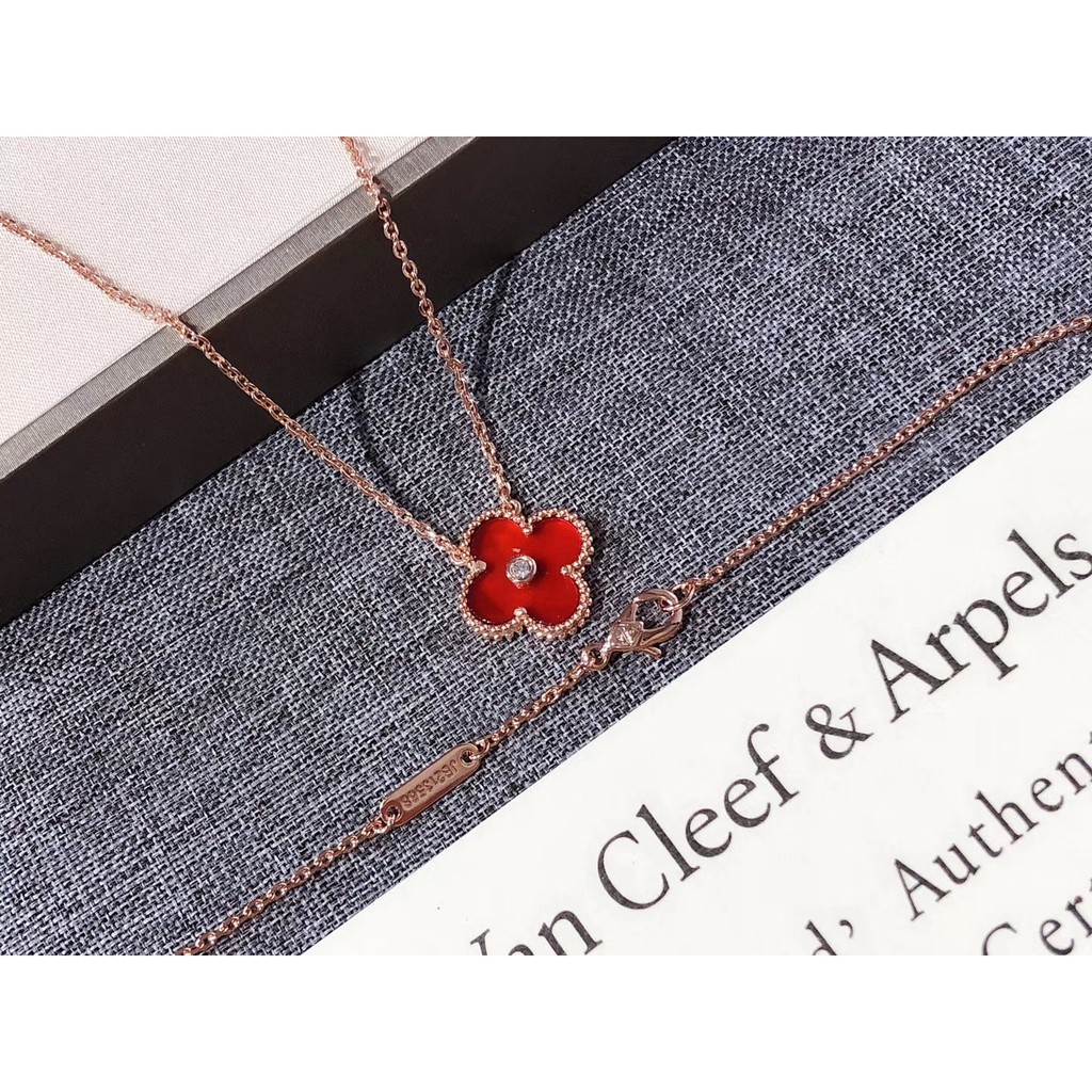 🌟 Dây chuyền V@n Cleef & Arpels fullbox bạc S925