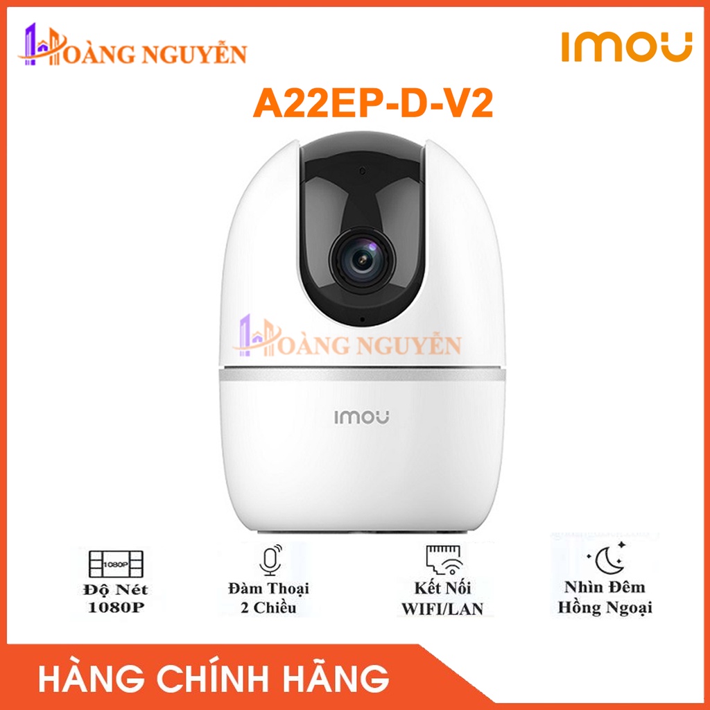 [NHÀ PHÂN PHỐI] Camera Wifi IMOU IPC-A22EP-D-V2 2.0MP xoay 360 độ