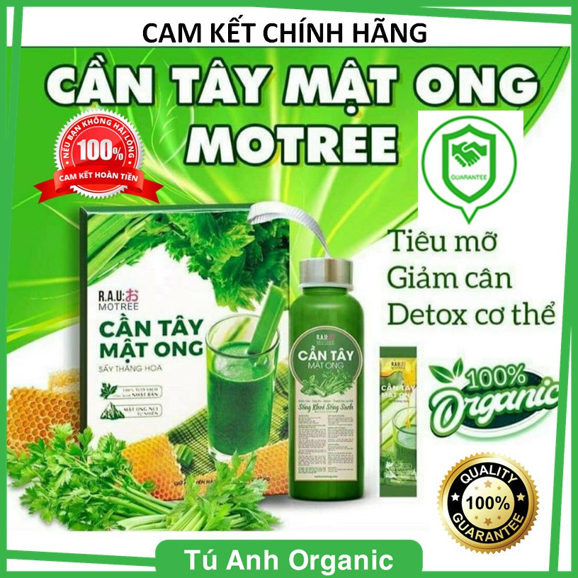 [CHÍNH HÃNG] Cần tây mật ong, Bột cần tây mật ong Motree, hộp 14 gói giúp giảm cân, dáng đẹp, thanh lọc cơ thể | BigBuy360 - bigbuy360.vn