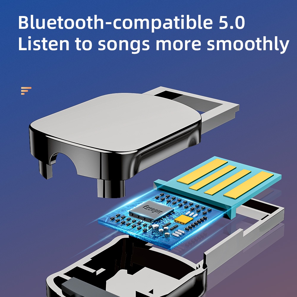 Cáp Chuyển Đổi Âm Thanh Bluetooth 5.0 4.0 3.5Mm Cho Xe Hơi