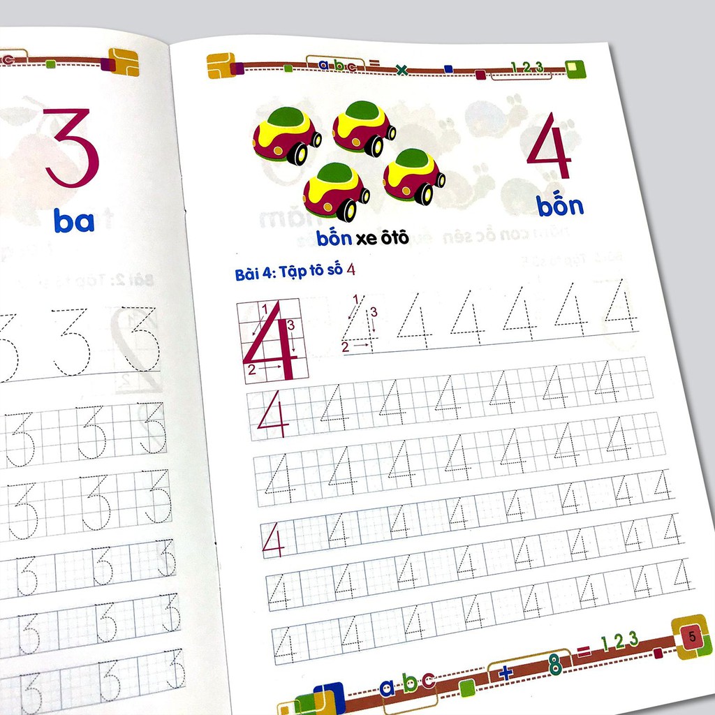 Sách - Chuẩn bị cho bé vào lớp một 4-5 tuổi (Túi 6 cuốn) B50