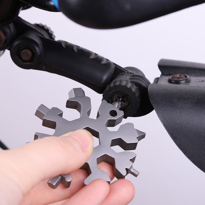 Dụng Cụ Làm Tuyết Đa Năng 18 Trong 1 Hình Bông Tuyết / Bát Giác / Thẻ Lục Giác