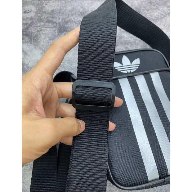 ⚡️ Túi Đeo Chéo Minibag Adidas Lock Up Mini Bag - Black HÀNG XUẤT DƯ FULL TEM TAG