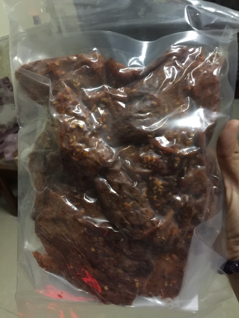 Bò khô Tứ Xuyên sợi lớn 500g