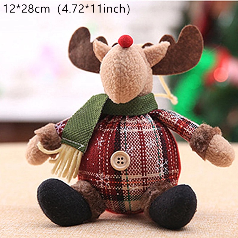 Búp Bê Trang Trí Giáng Sinh Hình Ông Già Noel