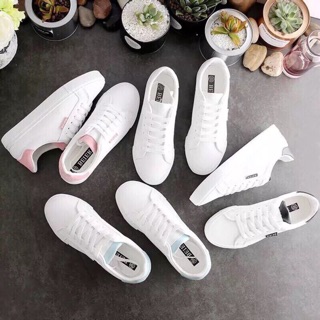 Ba ta độn 5phan màu trắng viền xanh ,hồng ,đen