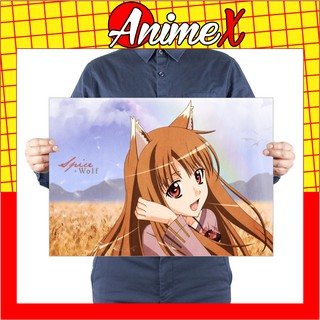Tấm Tranh Poster Áp Phích Hình Anime Spice and Wolf - Okami to Koushinryou - Gia Vị Và Sói By AnimeX