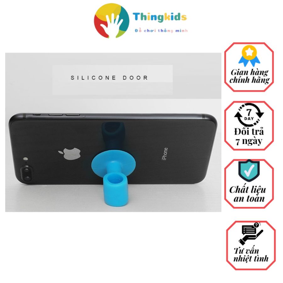 Miếng Silicon Bọc Tay Nắm Cửa,Tay Lùa Kéo Gắn Cửa Tủ Chống Va Đập Bảo Vệ An Toàn Cho Bé - Thingkids