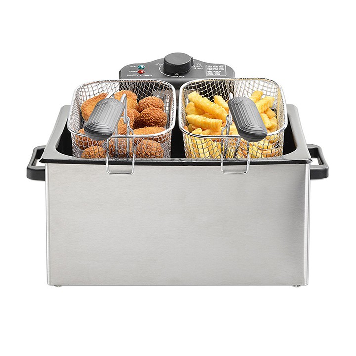 Nồi chiên, bếp chiên điện Sokany 5l -Bảo hành 12 tháng-Lỗi 1 đổi 1