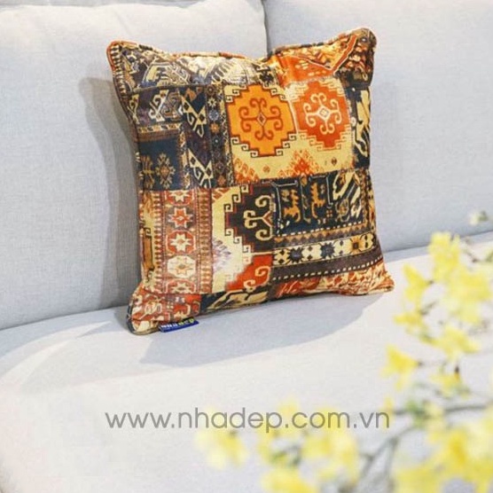 Áo gối 40x40cm vải nỉ cao cấp nhập khẩu, có khóa kéo (không kèm ruột), vỏ gối tựa lưng, vỏ gối sofa | BigBuy360 - bigbuy360.vn