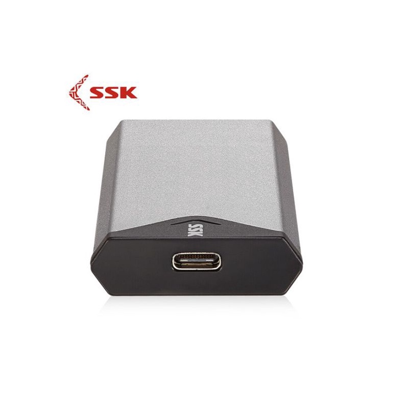 Box chuyển SSD M2 Sata sang ổ cứng di động - SSK SHE-C320 chuẩn USB 3.0 - 5Gbps M.2- Hàng Chính Hãng Bảo Hành 12 Tháng