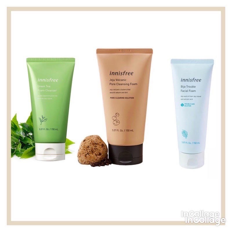 SỮA RỬA MẶT INNISFREE TRO NÚI LỬA JEJU VOLCANIC PORE CLEASING FOAM