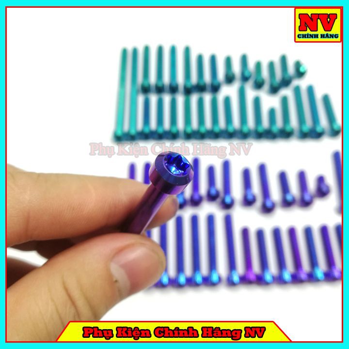 Bộ Ốc Lốc Máy Raider Fi Gr5 Full Bộ 28 Con