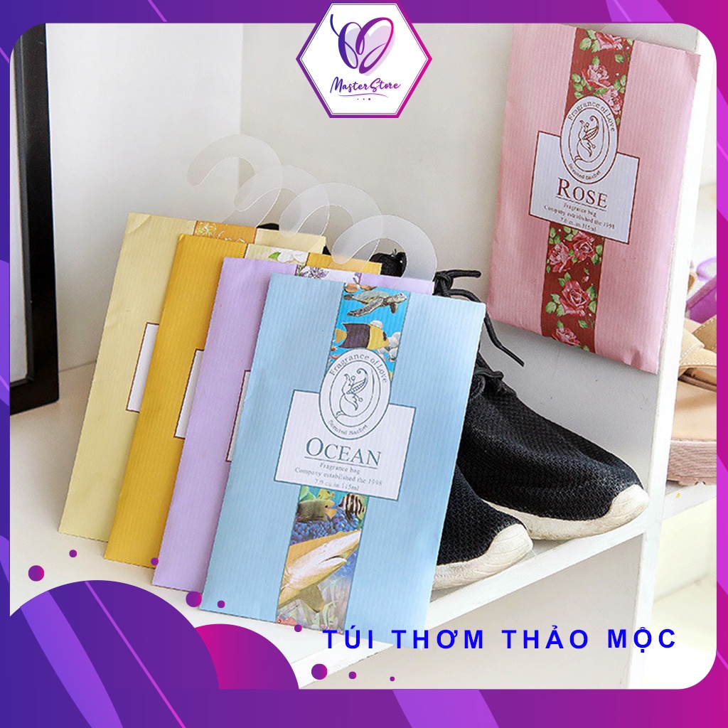 Túi thơm treo tủ quần áo, ô tô, vali, nhà vệ sinh Master Store