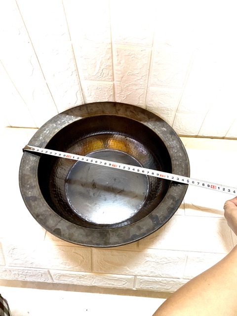 CHẬU ĐỒNG XANH. CHẤT LIỆU BẰNG ĐỒNG CAO CẤP  SIÊU BỀN