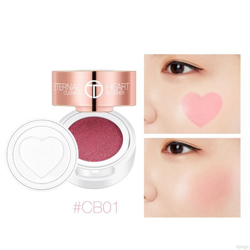 O.TWO.O Blush On Air Cushion 4 Heart Shape Color