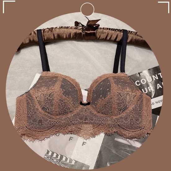 Bộ/Set đồ lót cao cấp cup ngang, phối ren nâng ngực quyến rũ LYEB008 | BigBuy360 - bigbuy360.vn