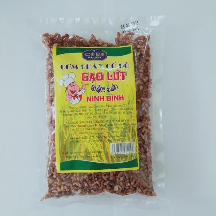 Đặc Sản Cơm cháy Cố Đô GẠO LỨT 150g  - Giòn thơm ngon - Vườn Đặc Sản