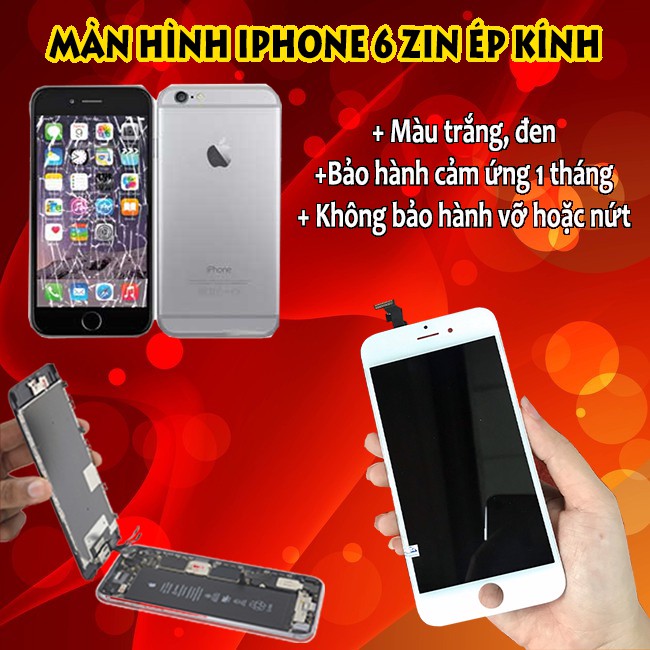 Màn hình iPhone 6G zin ép kính