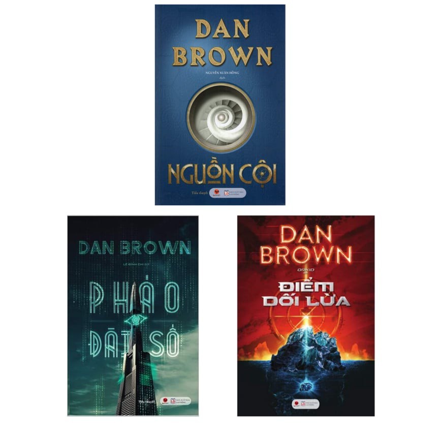 Sách - Combo Nguồn Cội + Điểm Dối Lừa + Pháo Đài Số (Bách Việt)