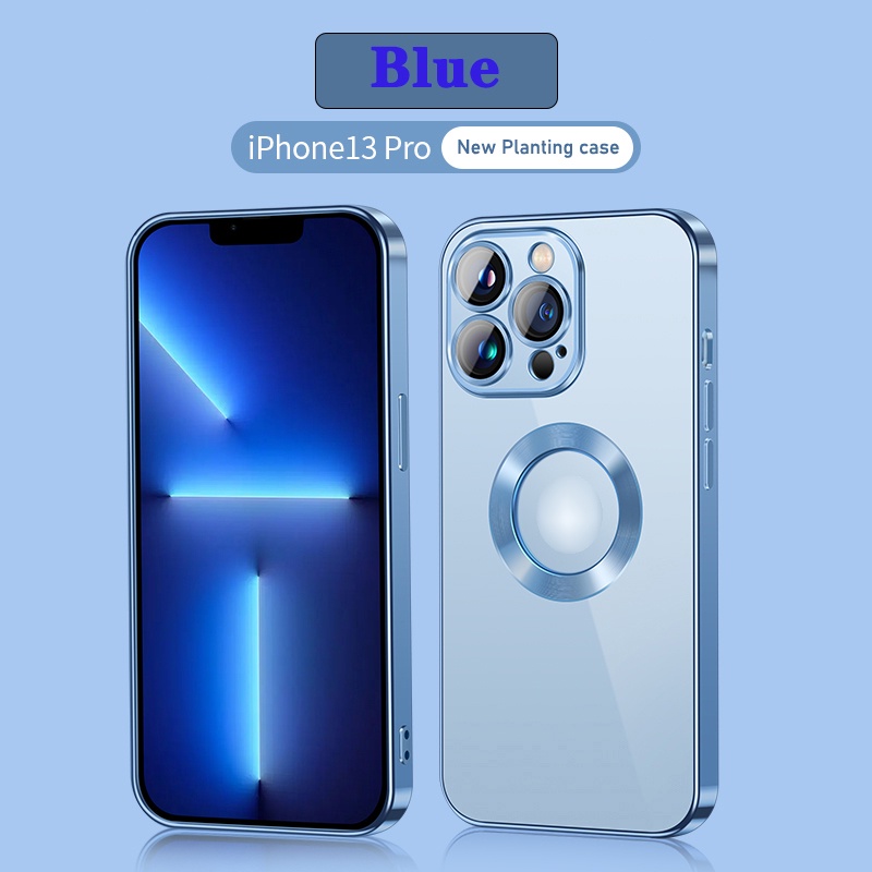 Ốp Điện Thoại Silicon Mềm Chống Sốc Kết Cấu Mạ Màu Sang Trọng Cho iPhone 13 12 Pro Max 11Pro XS Max X XR 7 8 Plus