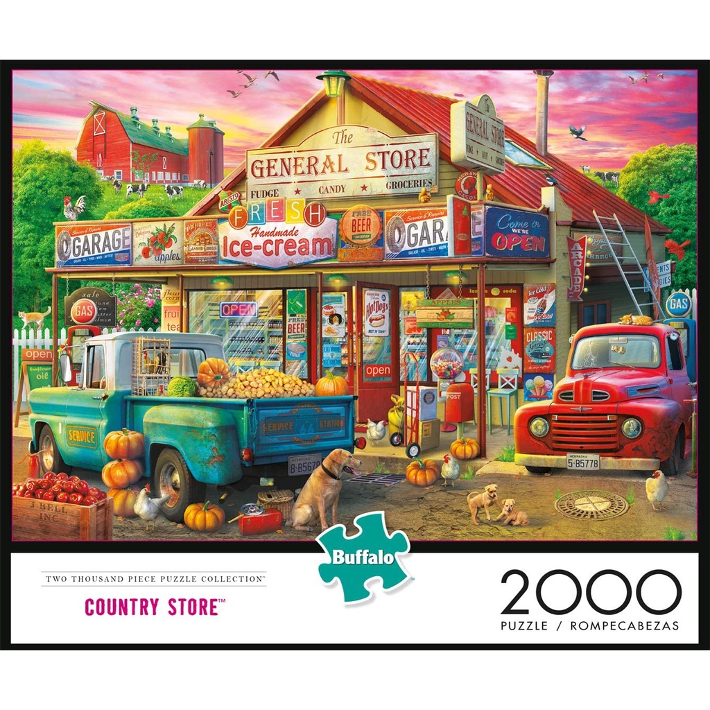 Tranh ghép xếp hình 2000 mảnh - Jigsaw puzzle pcs