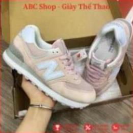 Giày Newbalance 574 Xịn Sò, Giầy New 547 Hồng, Xám Tím Than, Xám Trắng ️🥊 ✂