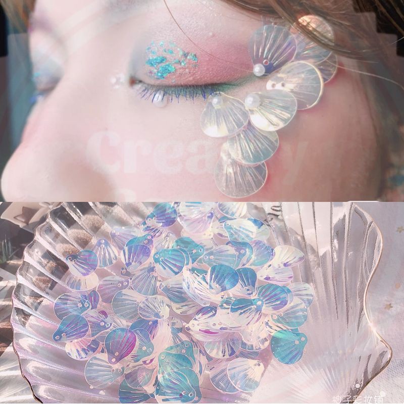 [HÀNG CÓ SẴN] Vỏ sò/vảy cá hologram - phụ kiện makeup,cổ trang, cosplay,.. | BigBuy360 - bigbuy360.vn