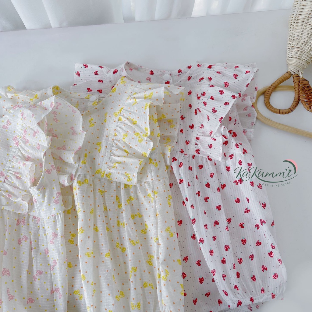 Body ship chất thô Hàn thiết kế cánh tiên cho bé (KM22-BD207) Kakummi