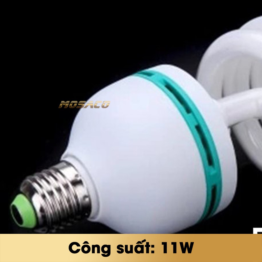 Bóng đèn xoắn ốc TOTAL điện áp 220V-240v, tần số 50hz, công suất 11W, chiều cao đèn 105mm - MOSACO