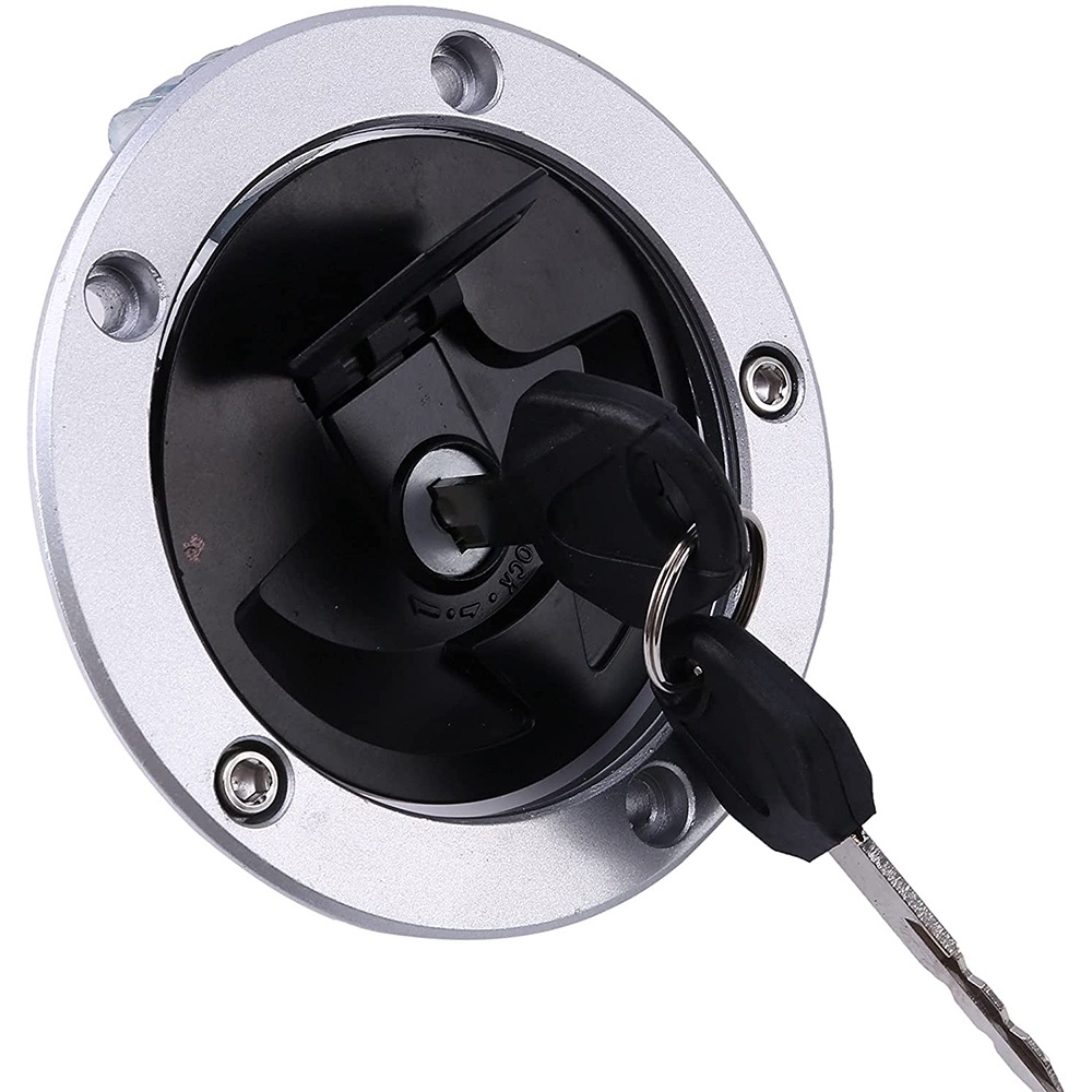 Nắp Bình Nhiên Liệu Kèm Chìa Khóa Dành Cho Xe Mô Tô Kawasaki Z800 Z750R ZX-14 KLE650 Z1000 Z750