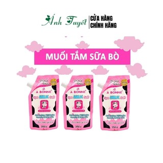 [HÀNG CHÍNH HÃNG] Muối Tắm Sữa Bò Tẩy da chết A Bonne Milk Salt Thái Lan 300g