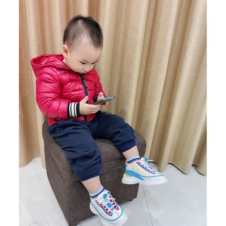 Sneaker phối xanh vàng - RABBITSHOP