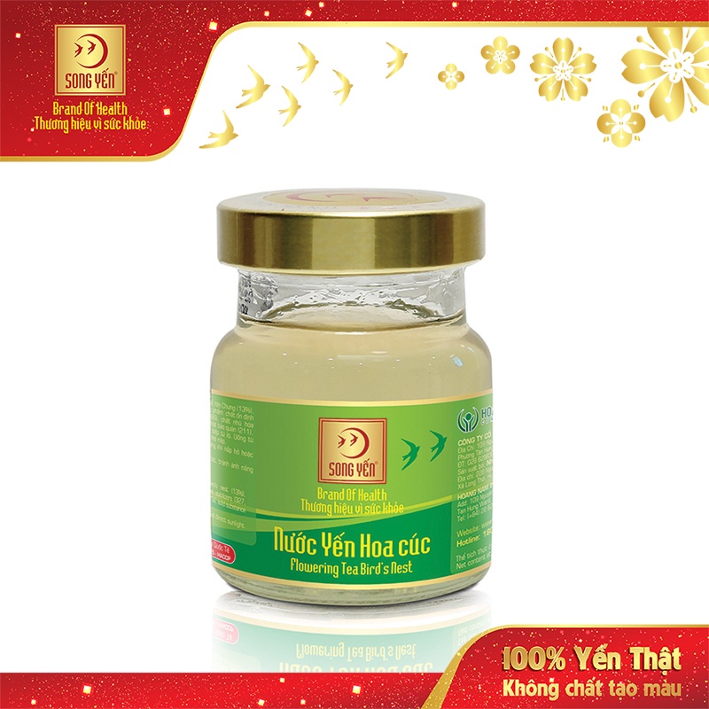 Nước Yến Hoa Cúc Song Yến - Hộp 1 Lọ 70ml