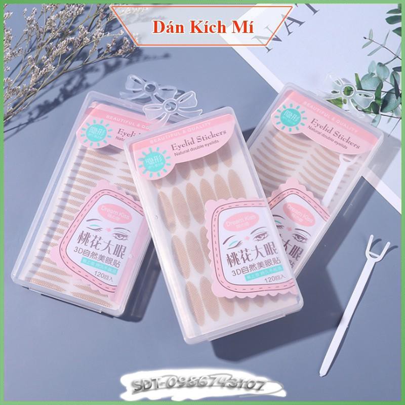 Hộp miếng dán kích mí lưới Dream Kiss Eyelid Stickers SV