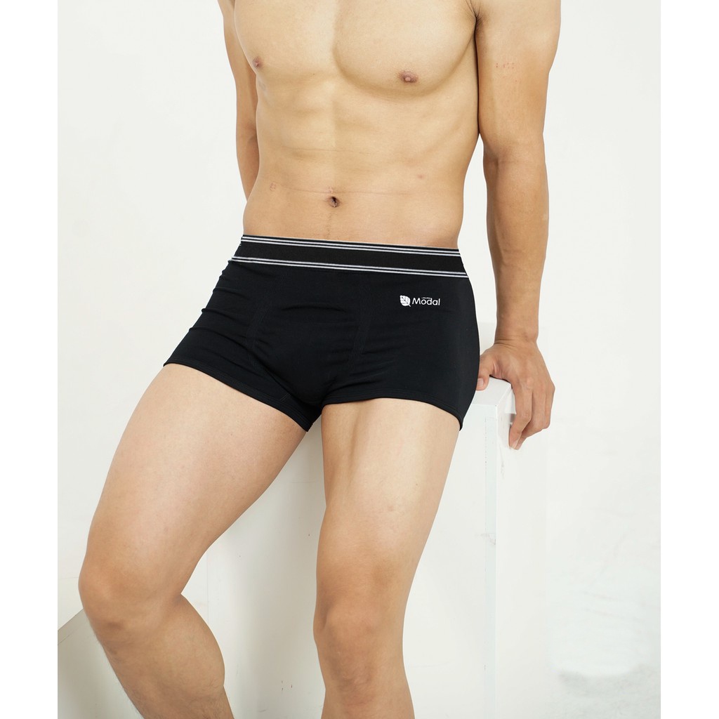 Quần boxers &amp; trunks nam, quần lót nam MODAL cao cấp dệt sợi tự nhiên kháng khuẩn, khử mùi, thoáng khí - Phê Tất