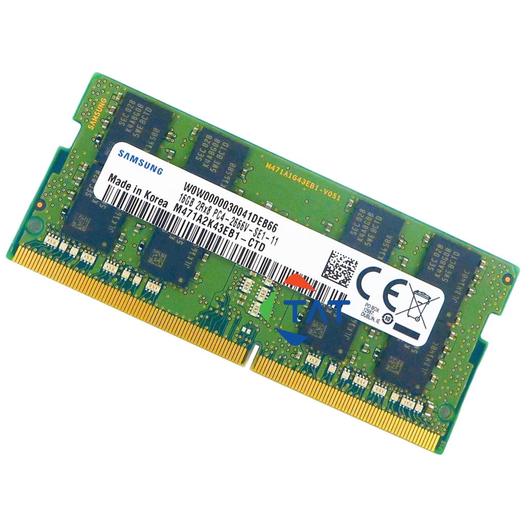 Ram Laptop DDR4 16GB 2666MHz Samsung Chính Hãng - Mới Bảo hành 36 tháng