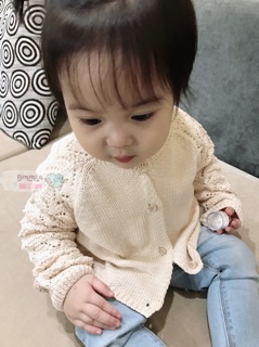 Áo len dệt kim Zara kid