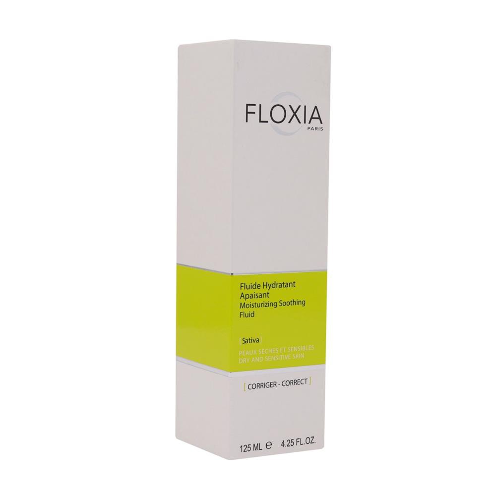 Kem dưỡng ẩm cho da khô và da nhạy cảm Floxia moisturizing soothing fluid /Sativa 125ml